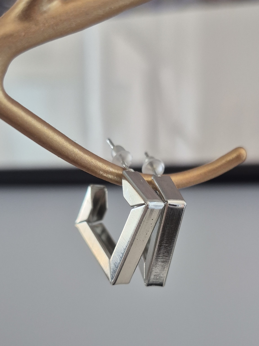 Geometric Stud Earrings